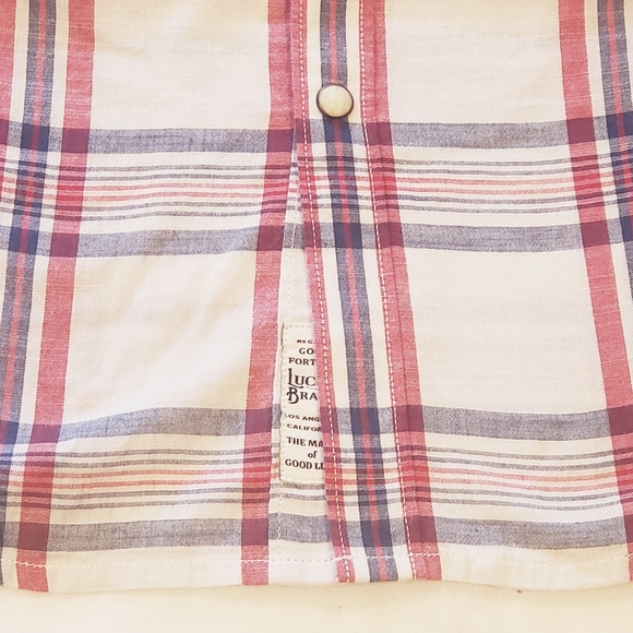 Plaid Santa Fe Western Shirt - Picture 8 of 8